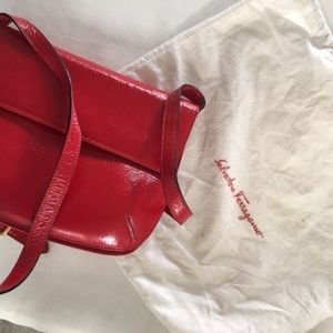 Women's Red Ferragamo Handbag